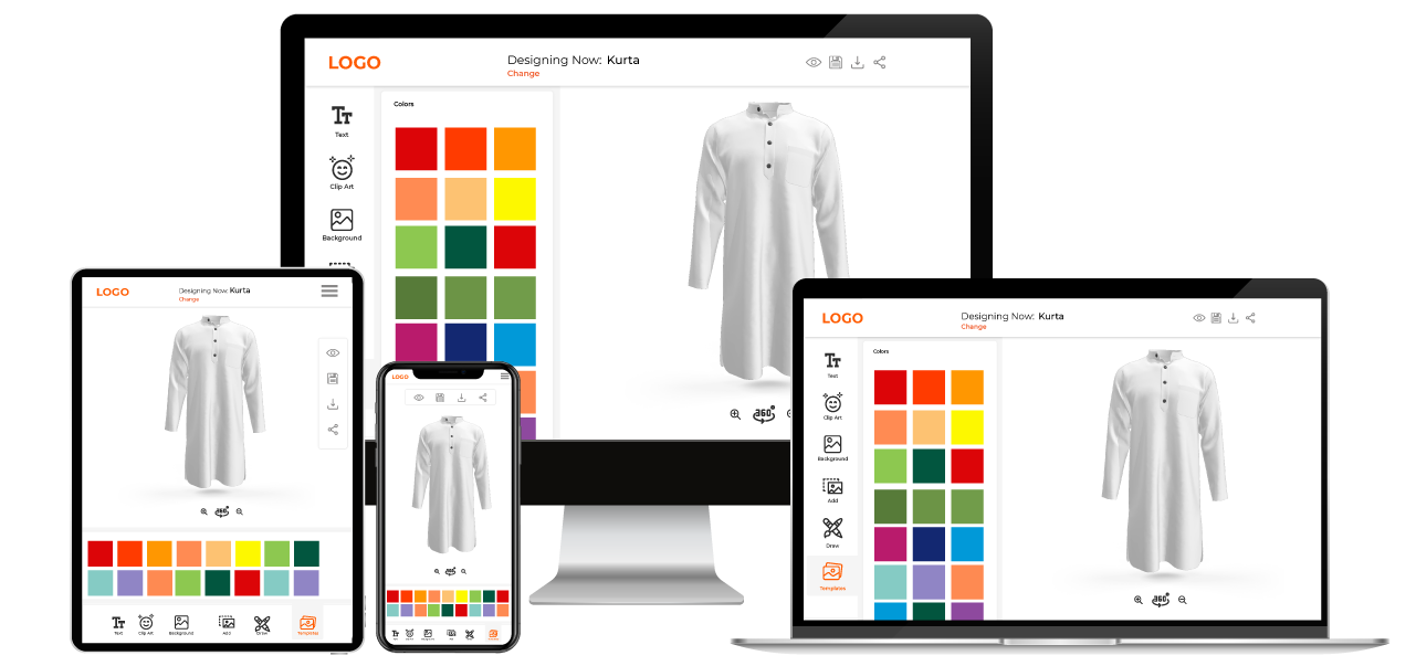 Men Kurta Customization Software