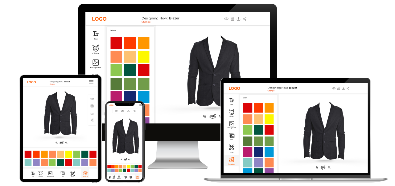 Blazer Customization Software