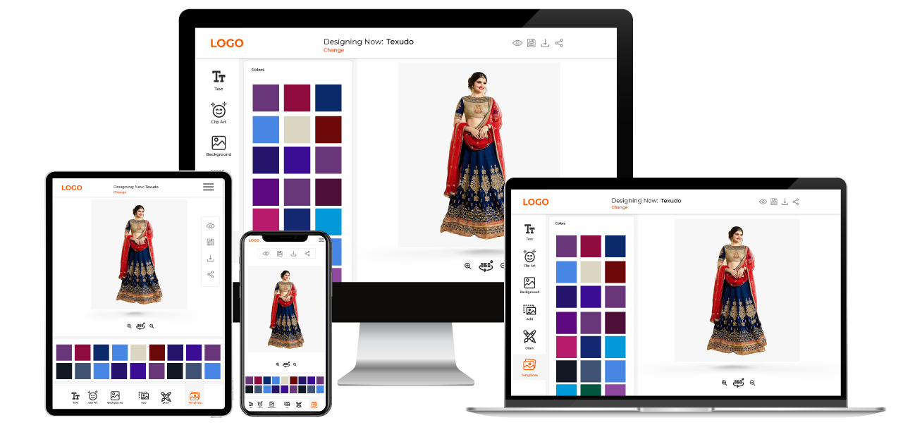 Lehenga Customization Software