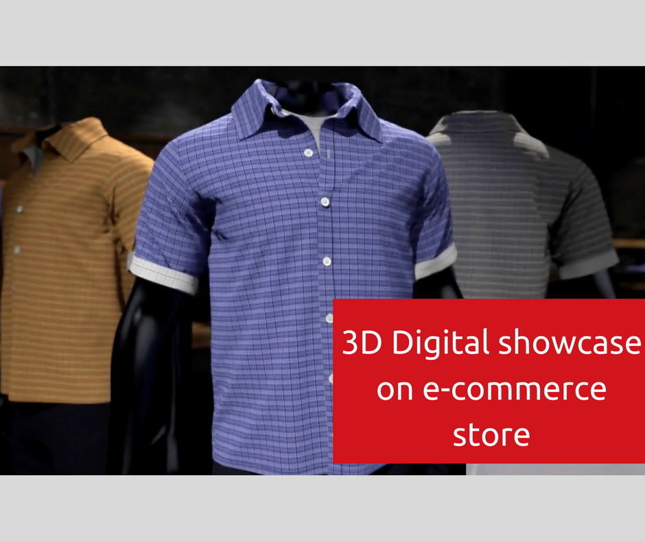 3D Visualization is now available for clothing business store