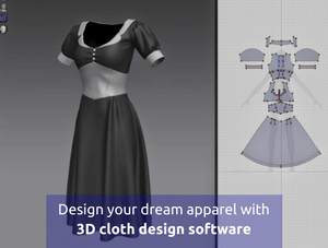 How 3D cloth design software works for online tailoring business?